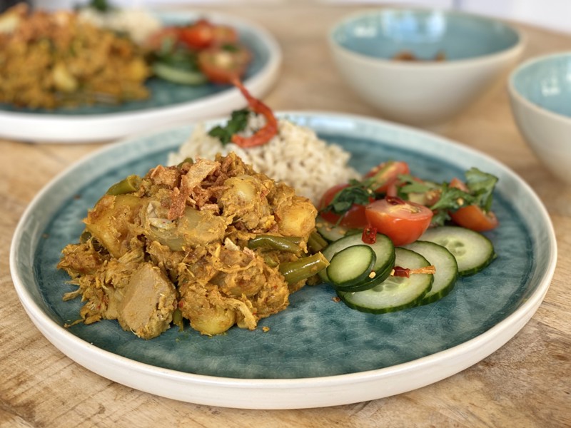 Jackfruit Rendang Plantbased Dennis
