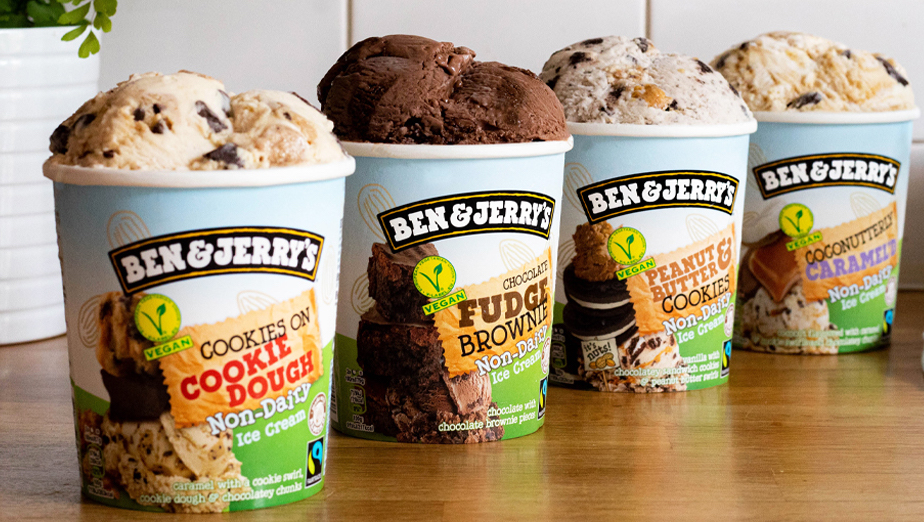 Een greep uit de Vegan Ben & Jerry's smaken. Er verschijnen er steeds meer! Fotocredits: benjerry.nl