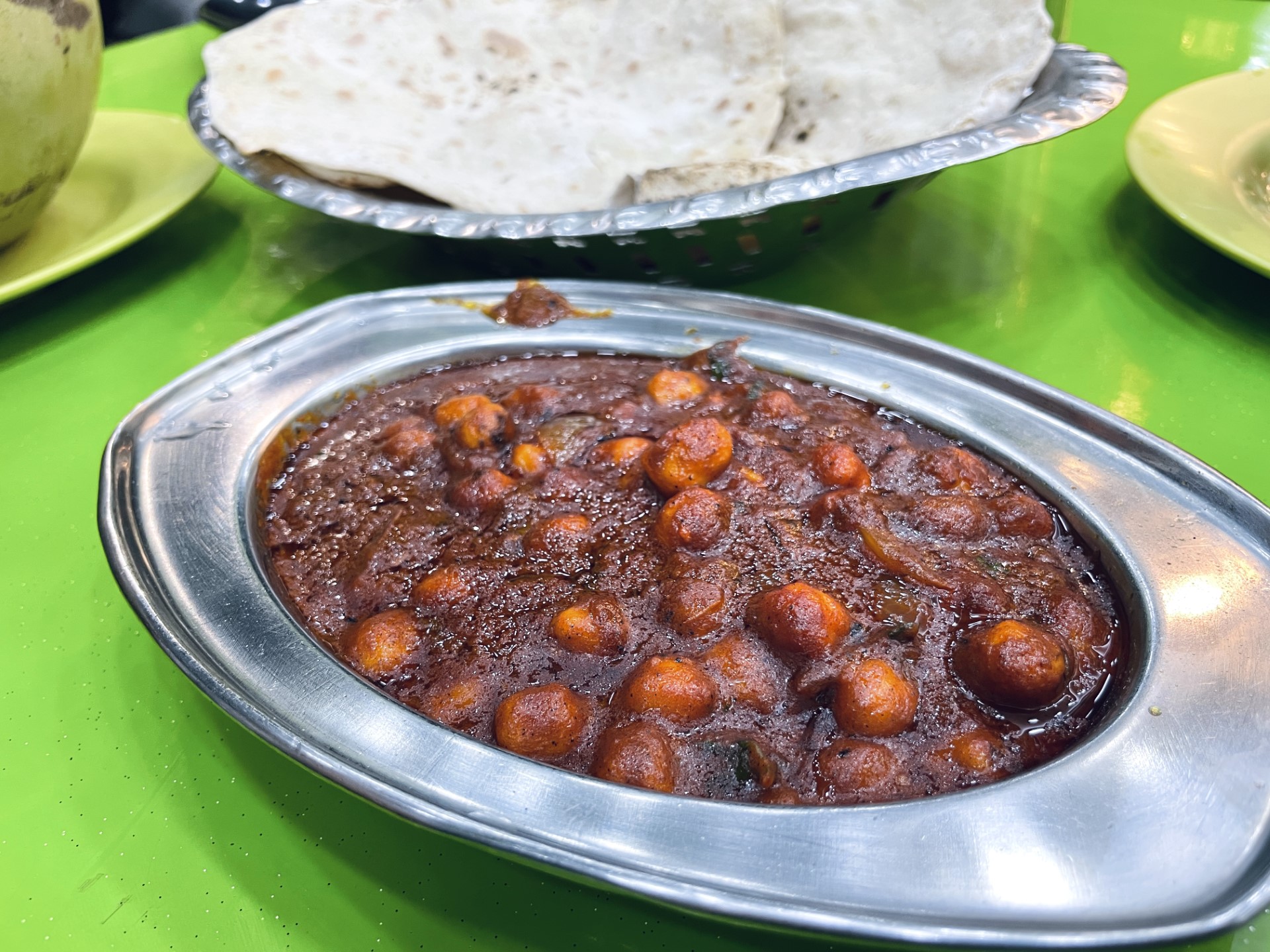 Channa massala with chapathi