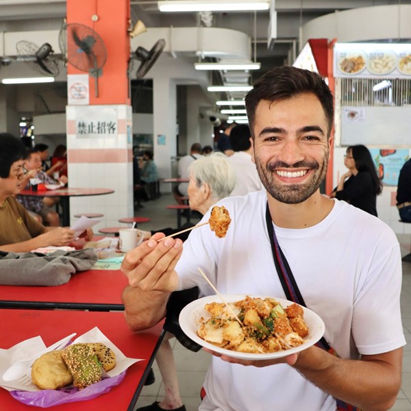 Vegan hawker and street food in Singapore